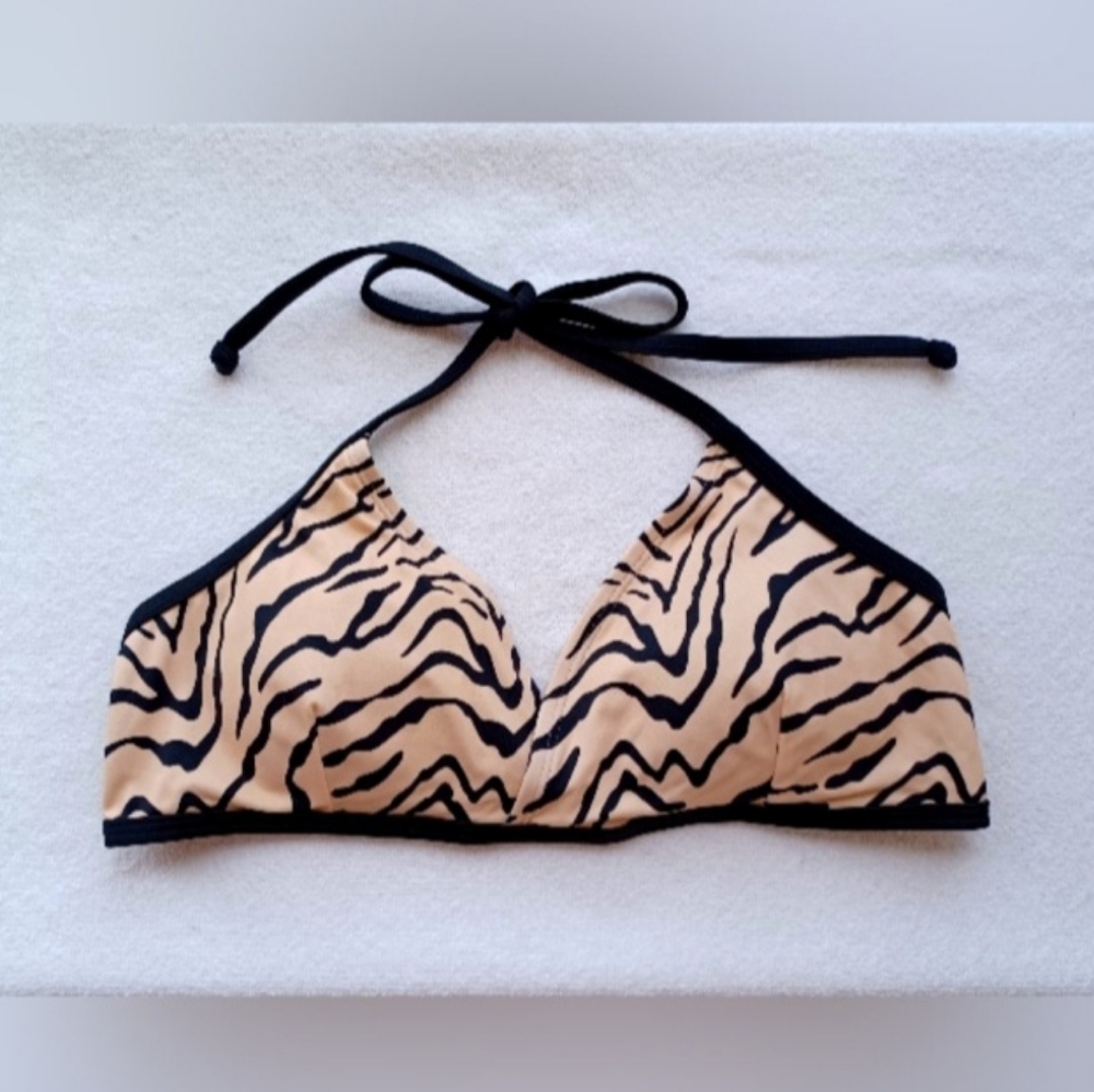 VENUS Animal Print Bikini Top, Size 12